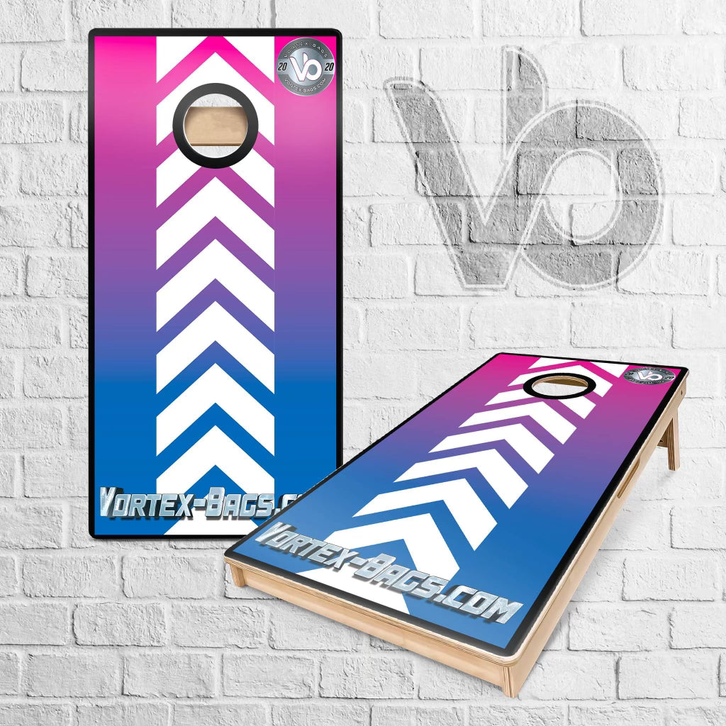 Pro Style Board - Pink Blue - Arrow Guide - Full Size
