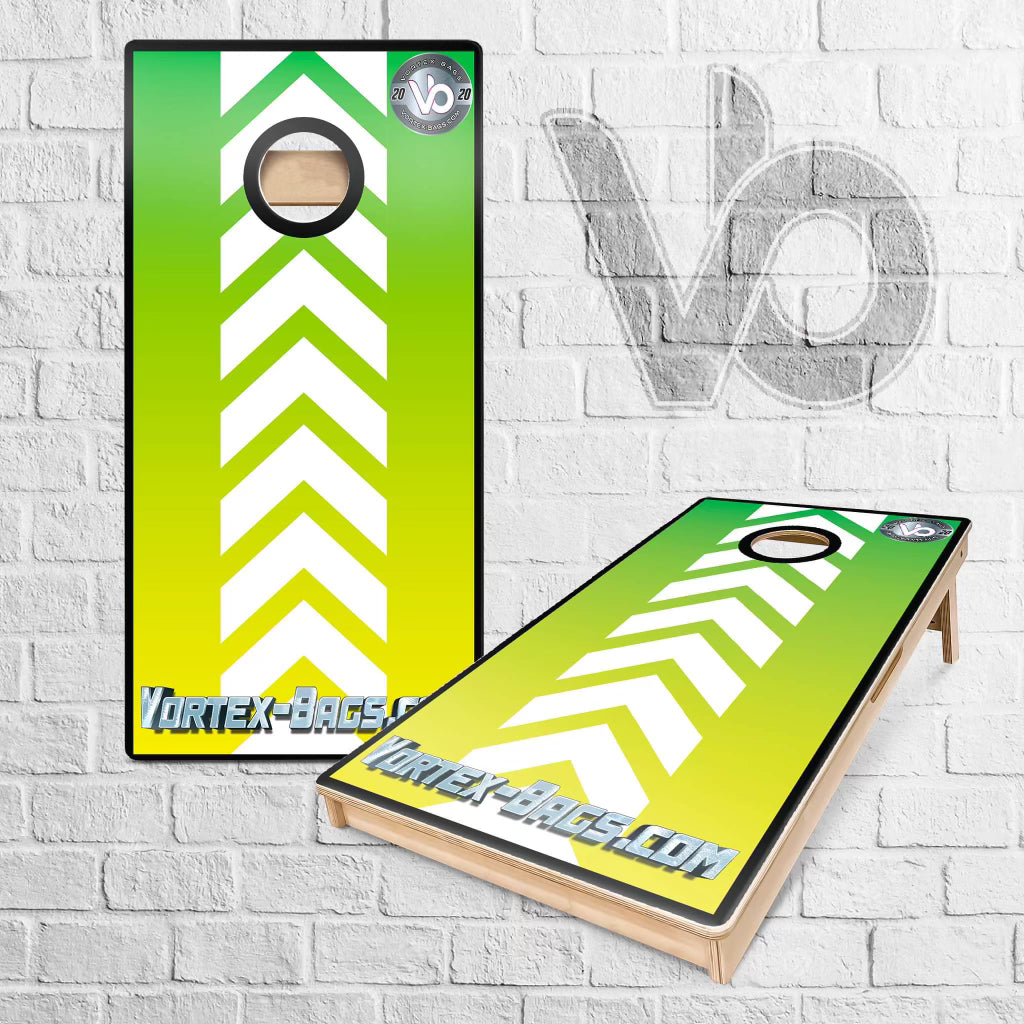 Pro Style Board - Yellow Green - Arrow Guide - Full Size