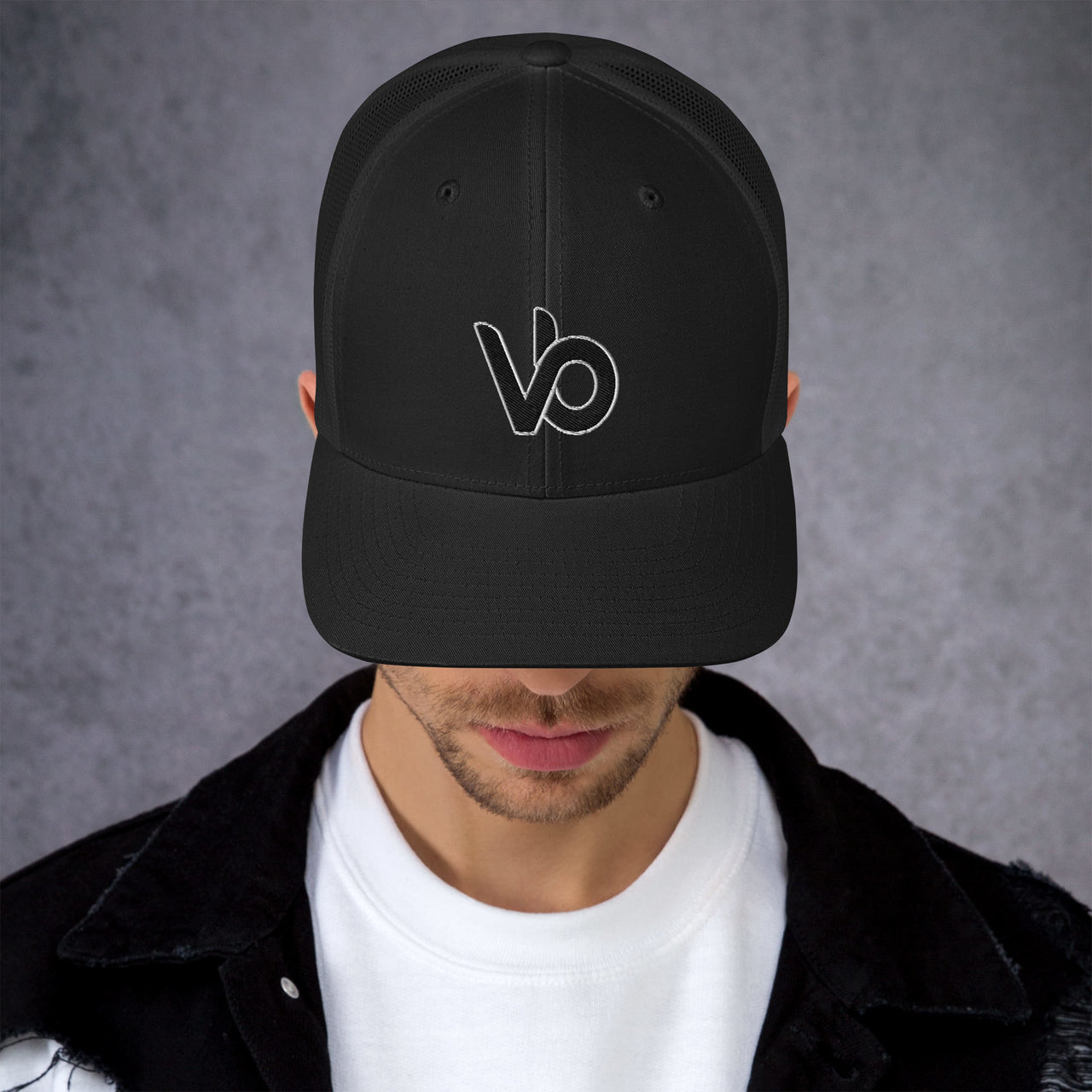 Snapback Hat 3D PUFF VB Logo